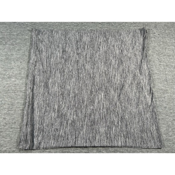 Lululemon Vinyasa Scarf Womens One Size Heathered Grey Snap Wrap Ladies - Picture 1 of 8